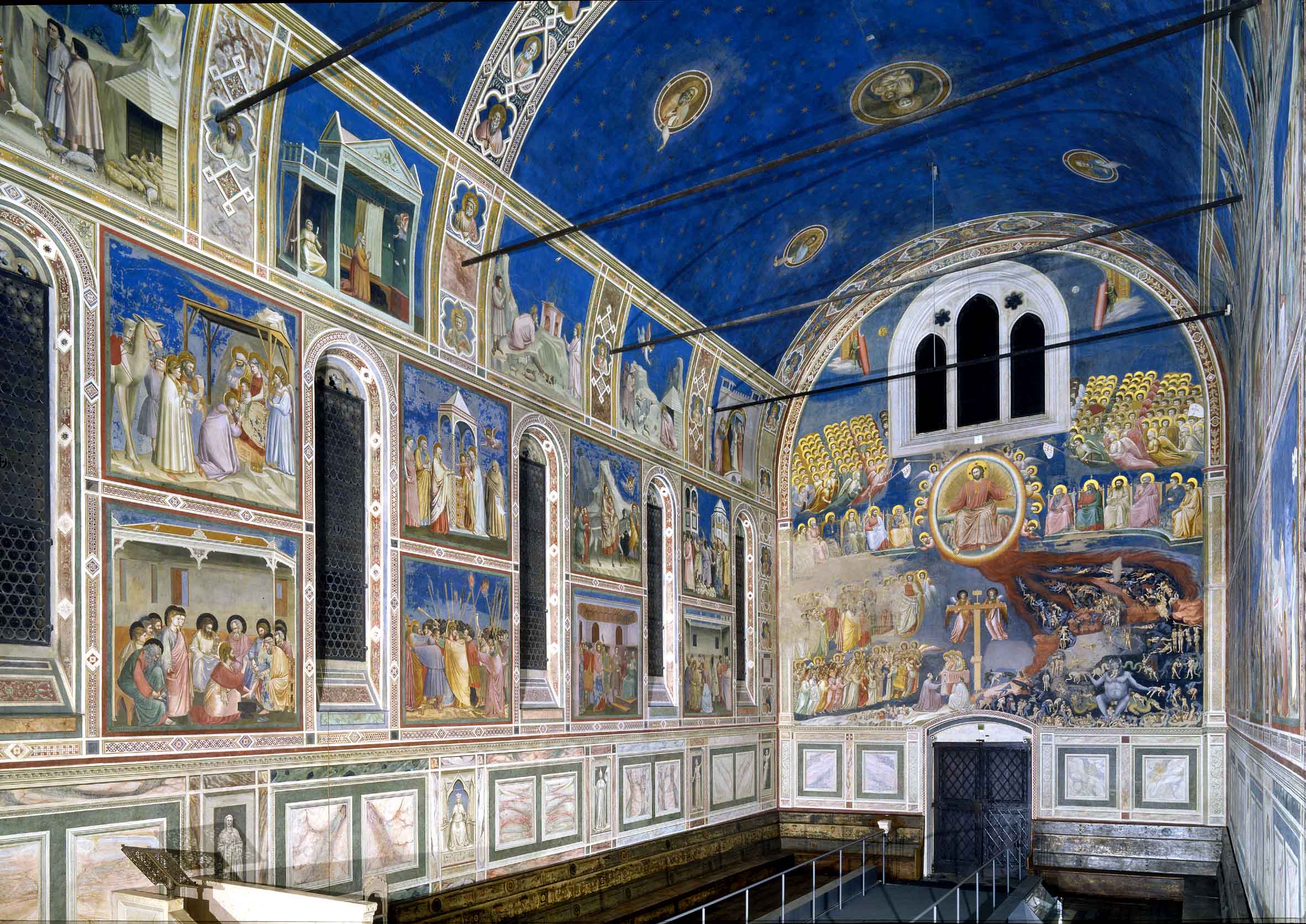 乔托·迪·邦多纳Giotto di Bondone – 斯克洛文尼礼拜堂Scrovegni Chapel