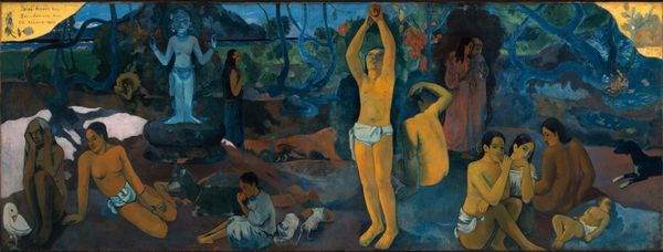 保罗·高更 Paul Gauguin - Where Do We Come From? What Are We? Where Are We Going?
